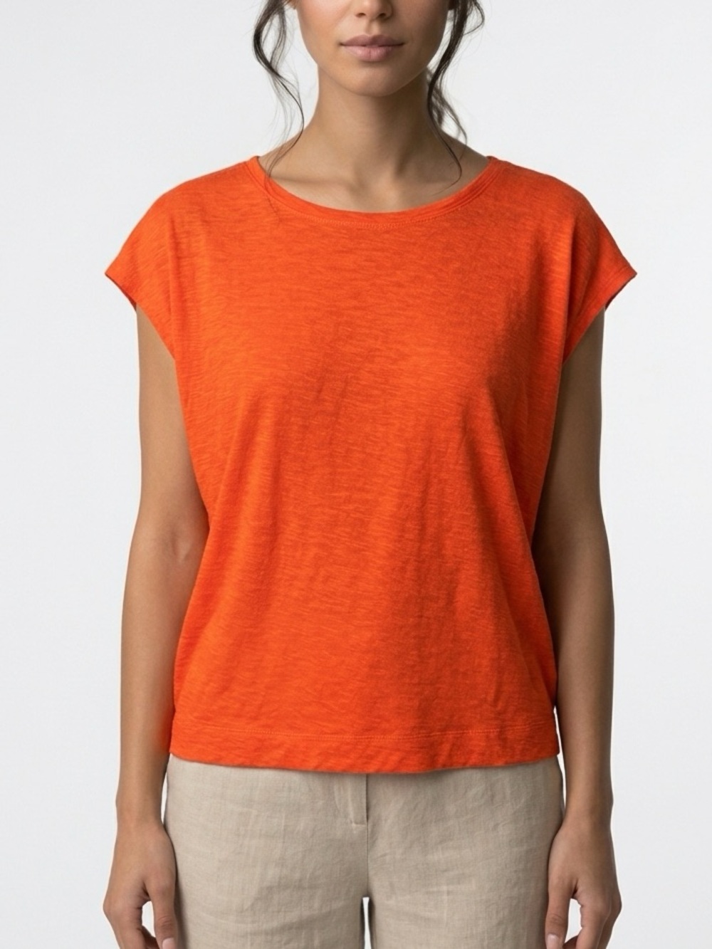 🧡|•LILLA P•| Orange Short Sleeve Top Size Medium